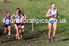 Senior women, 2024 Northern Cross Country Relays, Graves Park, Sheffield.   Photo: David T. Hewitson/Sports for All Pics
